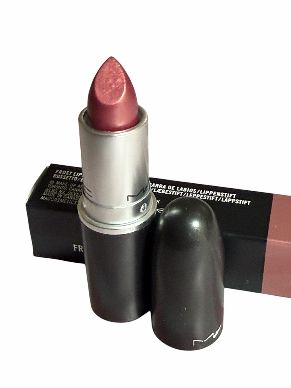 MAC Frost Lipstick in PLUM DANDY BNIB
